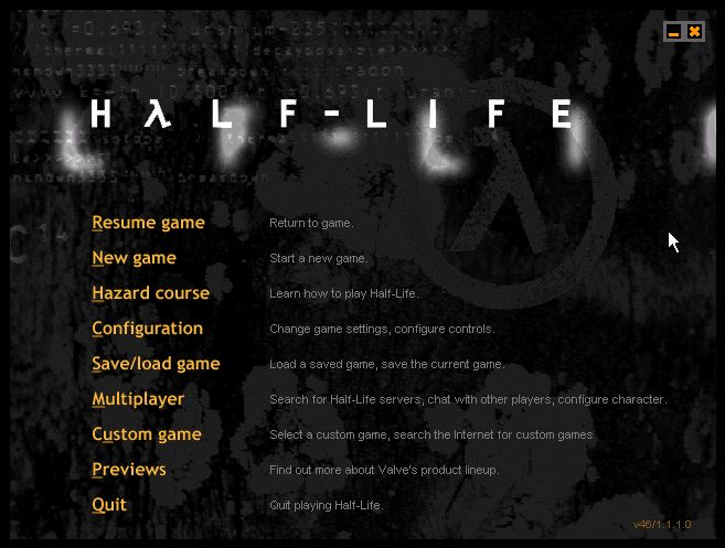 RetroTechDreams's tweet photo. Half-Life (1998) https://t.co/0TcZtR9DkS