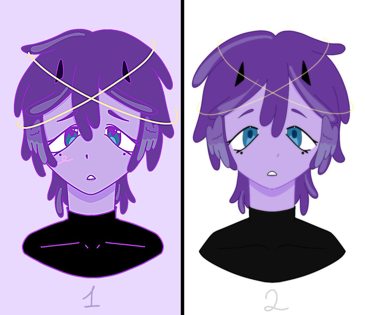 SoupStagedd's tweet photo. Guys, witch one looks better? I kinda like both, idk, I need y'all to choose
(Gambit design by @Soupteaa  obviously, God I love this girl) https://t.co/qcYeXkJs2h