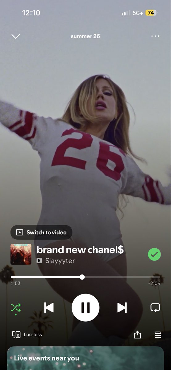 chellabella1994's tweet photo. @Spotify Obviously.. @slayyyter https://t.co/c4S2o0xJ37