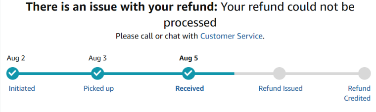 Pseudo_Sid26's tweet photo. IMPROVE YOUR CUSTOMER CARE SERVICES AMAZON!

@amazonIN has one of the worst customer care services right now.

I ordered something, filed a return and we did return it and then its showing refund failed  - "please contact customer service"

- First of all the customer service option leads to you default set of questions page, there is no option to talk to somebody.

- I went to the grievances page, found a cc number, called it but wasn't picked. Found a grievance email id, mailed them but haven't received a response in 3 days.

In short, the refund has an issue and I just can't even contact the customer care team to get this resolved.

In this AI era, using chatbots/voice bots is fine but leaving out customers behind is no solution ? There still should be some direct contact option with some real person.

PS - The issue hasn't been resolved yet, I am a amazon prime member for idk how many years and this is the first time this has happened and since, i couldn't reach out anywhere, this was the last option left.