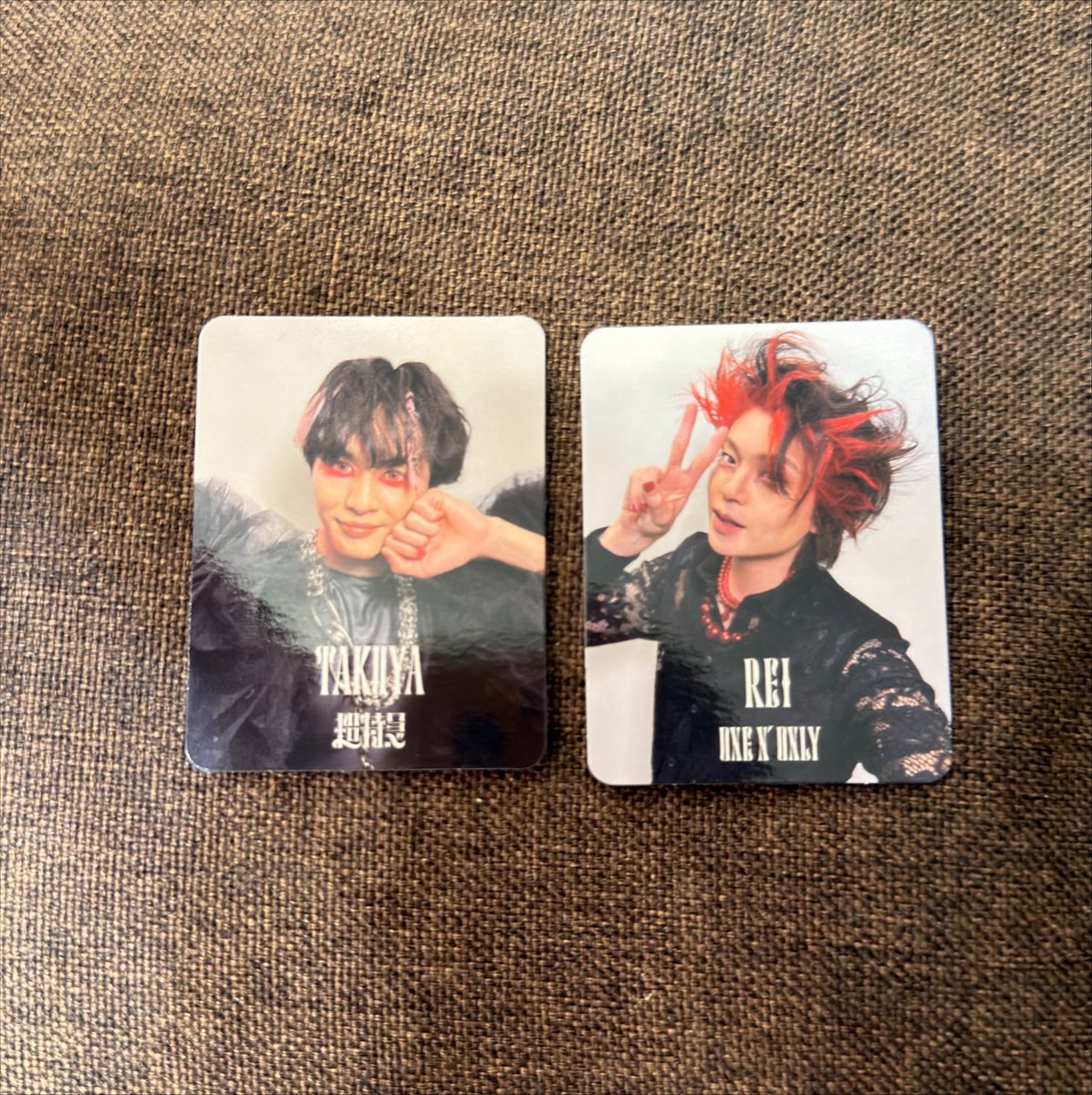 hd8jb's tweet photo. @ryyyyn_ 検索から失礼します。
タクヤさん、REIさんの小トレカを所持しております。吉田さんと2:1での交換は可能でしょうか？
難しいとは思いますが、ご検討の程よろしくお願いいたします。 https://t.co/0yeodcfF7H
