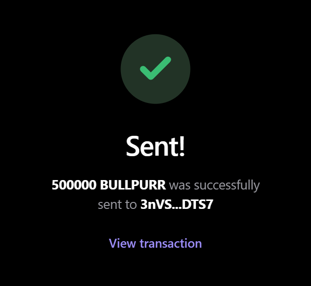BULLPURR's tweet photo. 🎁 CLAIM 500,000 $BULLPURR

STEP 1: 💜 Like, 🔄 RT PINNED &amp; Follow
 
STEP 2: 💬 Drop your $SOL wallet address

⚡ First 3,000 wallets receive a guaranteed airdrop. https://t.co/CAa0JUyxR3