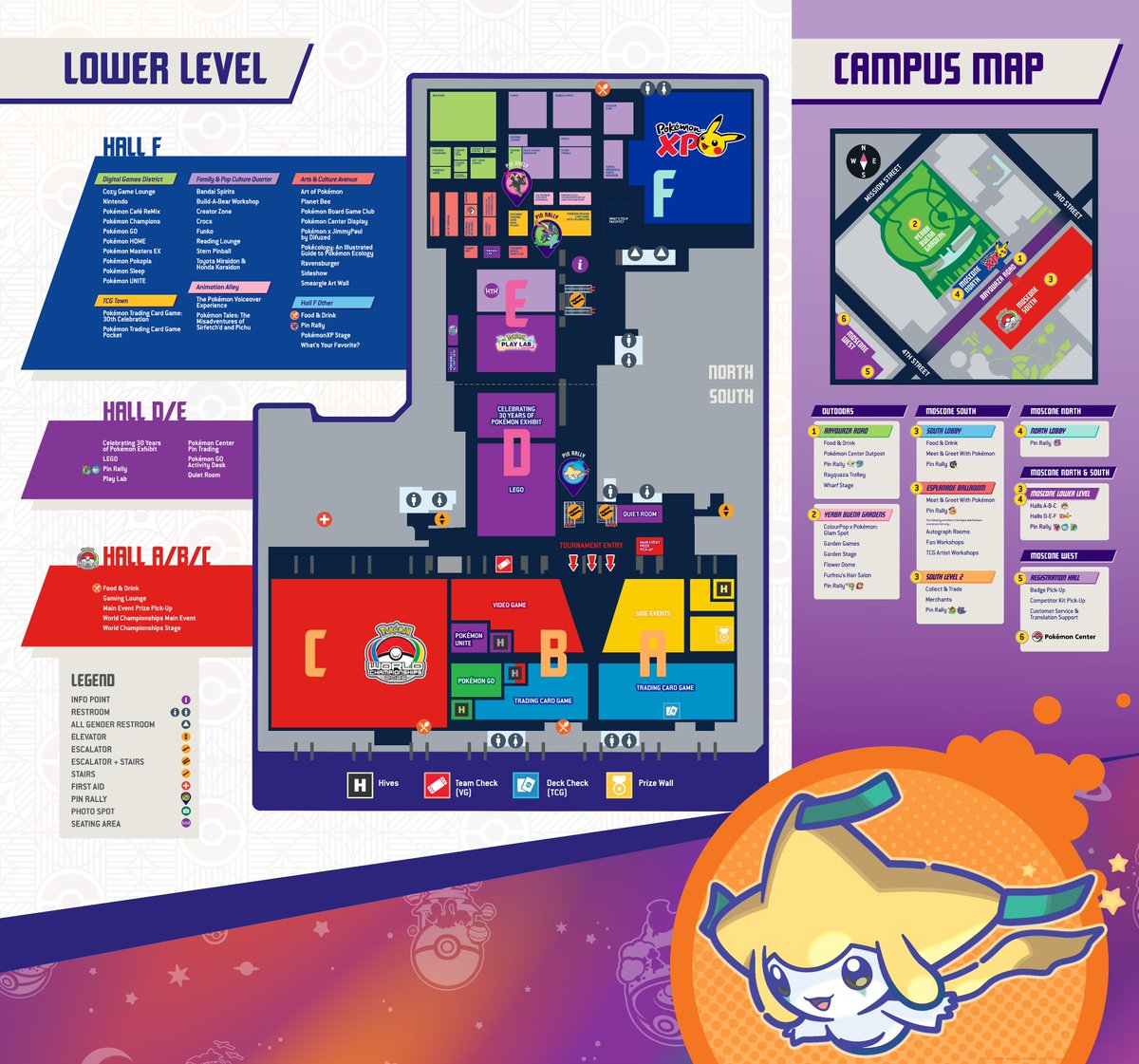 SerebiiNet's tweet photo. Serebii Update: The PokémonXP &amp; Pokémon World Championships venue maps have been officially released

https://t.co/NWlAdn57aQ https://t.co/8G2Emp5bxl