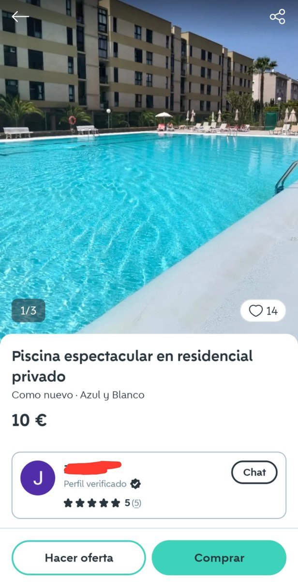 Clonazepamers's tweet photo. Como el mercado de la vivienda ya no da más de si, ahora los especuladores alquilan... PISCINAS COMUNITARIAS. A 10€ el día.

Osea imagínate vivir en unos pisos de estos, juntar a 4 parásitos así y todos los días la piscina llena de extraños sin poder usarla tú.

Me vuelvo loco. https://t.co/wMxeRG3hOL