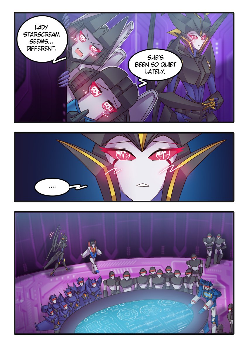saizuart's tweet photo. My subordinate can't be this cute Special episode 2 1/7 

#transformers #maccadam #maccadams #decepticon #starscream #megatron https://t.co/u6vA40gp3U