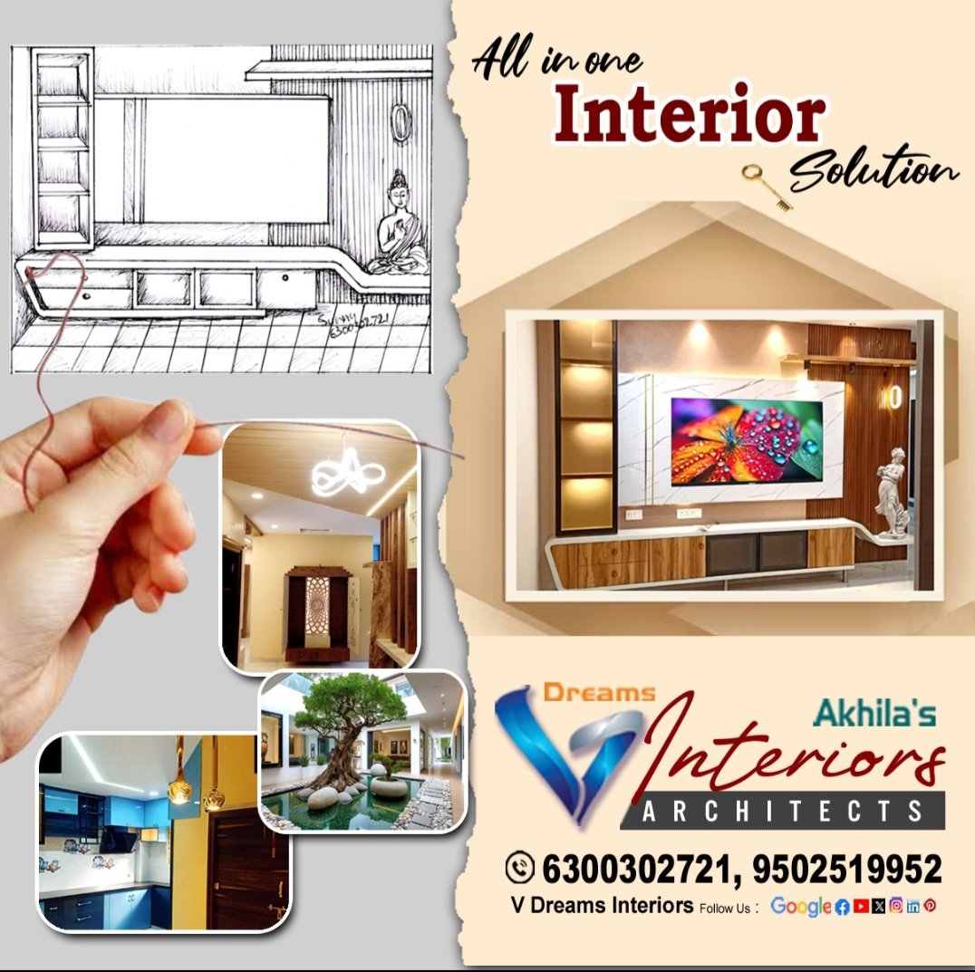 Vdreamsinterio1's tweet photo. akhila's V DREAMS INTERIORS ARCHITECT https://t.co/4kx6QEG7O7