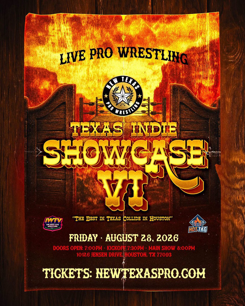 HappinessProW's tweet photo. Just announced!!!

We’re excited to join our friends at New Texas Pro Wrestling for the Texas Indy Showcase! We’re putting on a huge match for this! Stay tuned and buy your tickets now!!!

🎟️ https://t.co/OENPX4tgc4 🎟️ https://t.co/9fBWAaiUGp