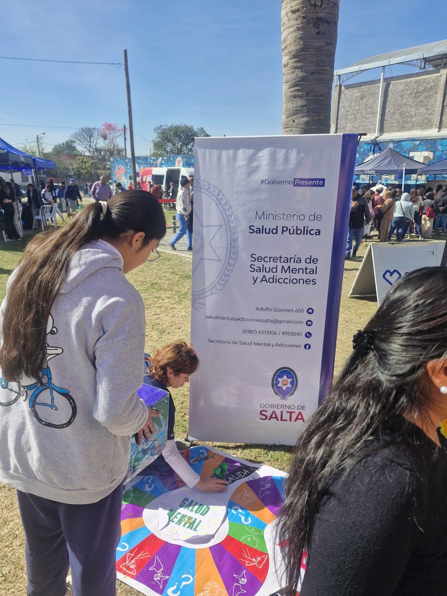 smentalsalta's tweet photo. Participamos de la “Muni en tu Barrio” en el Barrio Solís Pizarro.

#Salta #Salud #SaludPública #SaludMental https://t.co/NcQ5N8UY8O
