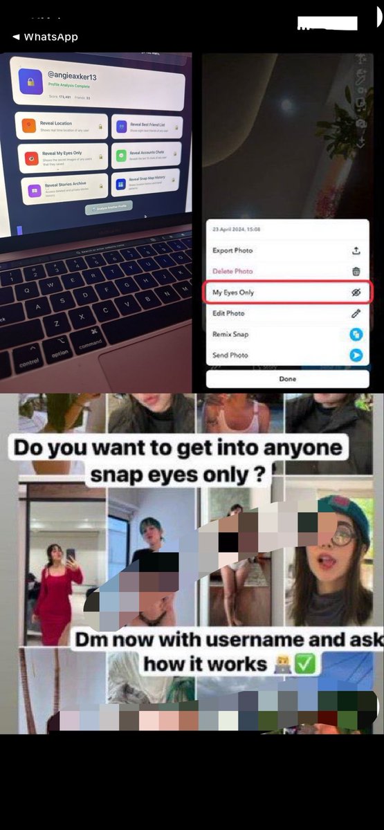 Projet5000's tweet photo. Username is needed to get access into the Snapchat account 
#momsonn #omegle #teenage‌er #nolimitt https://t.co/LS8F954cJO