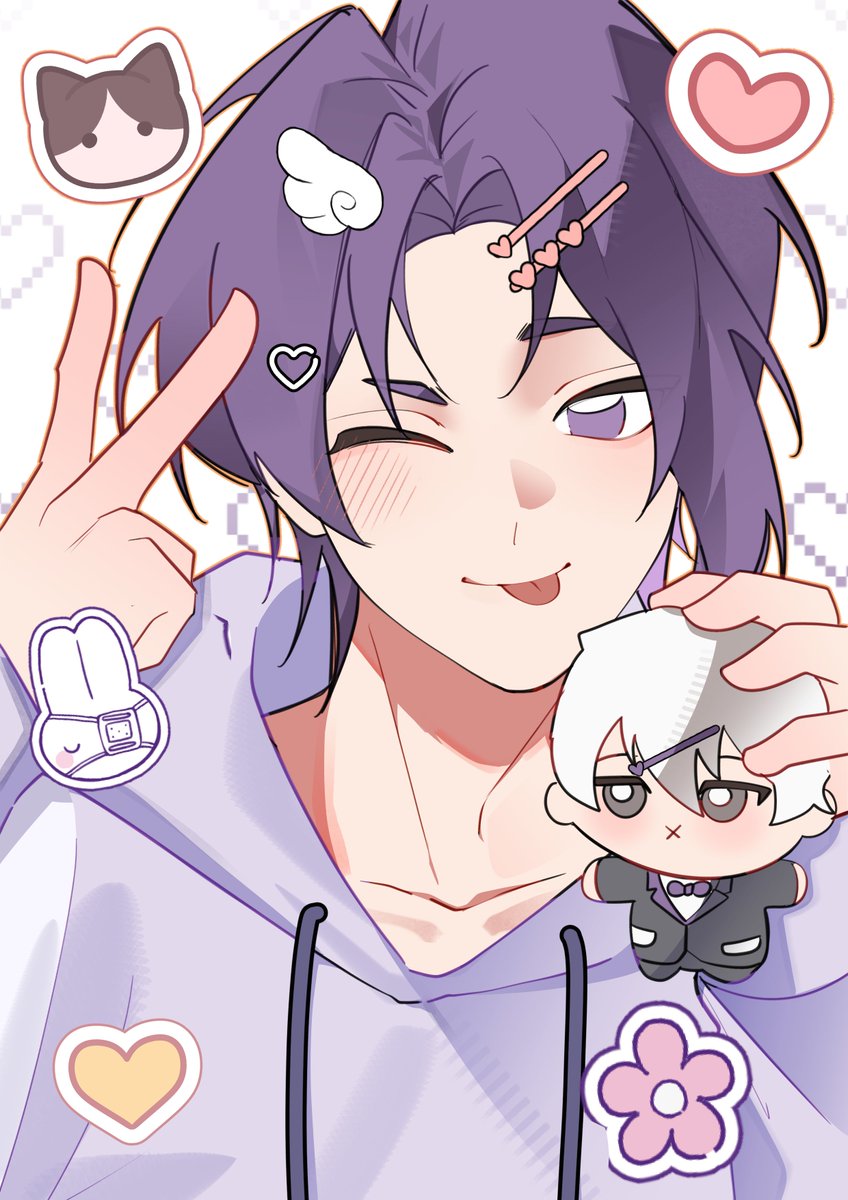 Mikagiz's tweet photo. Happy Birthday Mikage Reo 💜

#御影玲王生誕祭2026
#御影玲王誕生祭2026

Art by @/alvienazz 
Commissioned by me https://t.co/2yfKK2XHu8