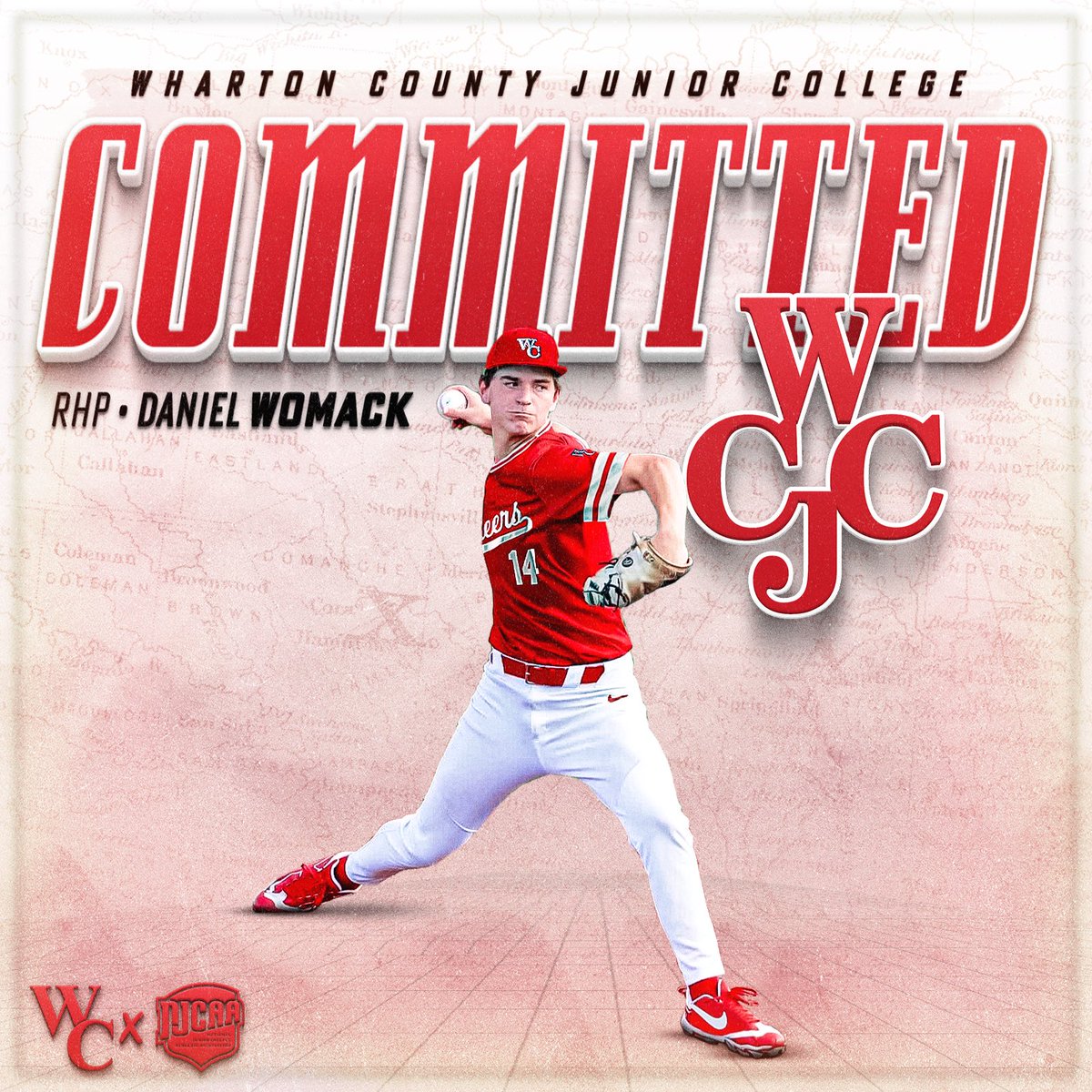 dwomack2027's tweet photo. I’m excited to announce my commitment to Wharton County Junior College. I want to thank my parents, coaches, friends and family who have helped me across my baseball journey. Thank you to all of the coaching staff for giving me this opportunity. Go Pioneers! https://t.co/kUmU67rf8h