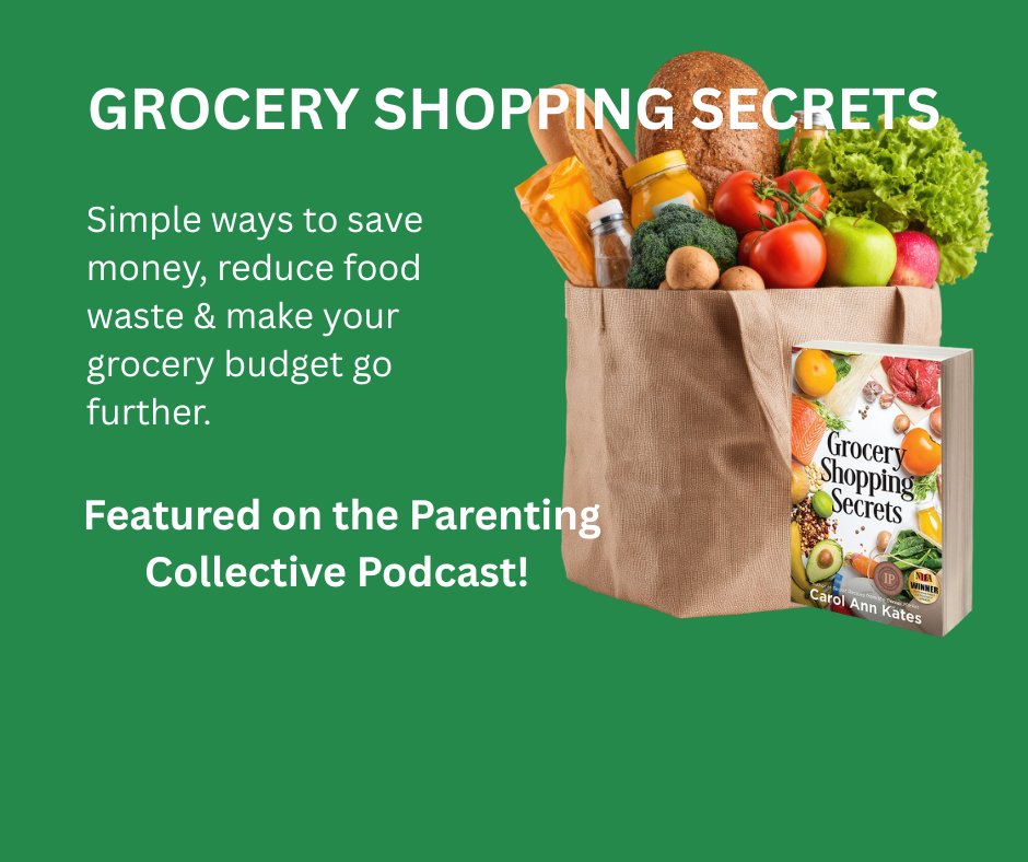 CarolAnnKates's tweet photo. 🛒💰 Want to save money on your grocery bill?

Award-winning author and grocery shopping expert Carol Ann Kates shares practical tips for saving money, reducing food waste, choosing seasonal produce, and making every grocery dollar go further on the Parenting Collective Podcast!

🎧 Watch the full episode: YouTube https://t.co/wHvPN3o7df

#GroceryShopping #CostOfLiving #MoneySavingTips #FamilyBudget #ParentingTips