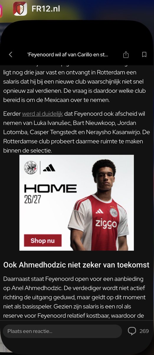 Tris727044's tweet photo. Fr12 effe je ads controleren aub……😅
#feyenoord #fr12 https://t.co/i2FRTc0AKp