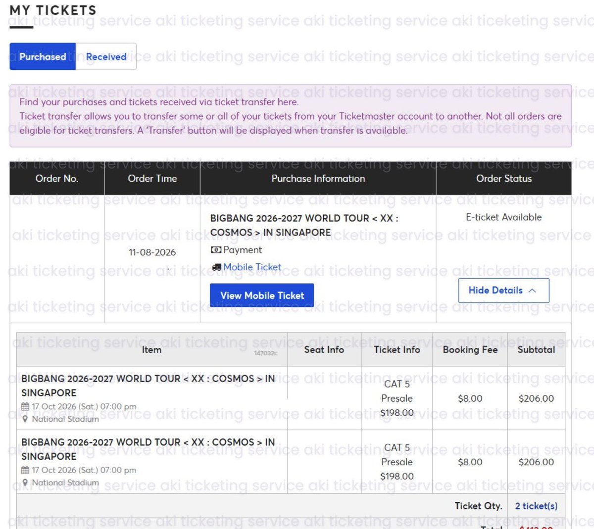 tsmaykii's tweet photo. Secured 2x tickets for bigbang in singapore as per request! 

#BIGBANGINSG https://t.co/xj0IKsCMzu