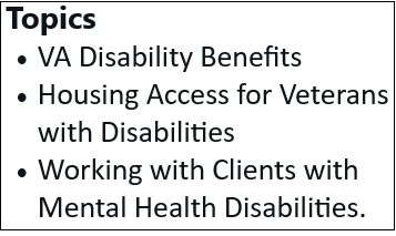 MCLawLibrary's tweet photo. You will find the recently released “Veterans Law Essentials: Benefits, Housing, Mental Health” CLE available now in the law library.

Provides 2 Access to Justice credits and 1 Mental Health/Substance Use credit.

Thank you for following Marion County Law Library. https://t.co/3LNqZ1YEms
