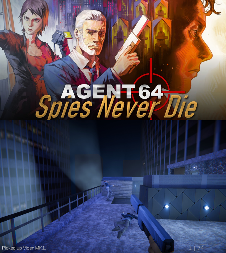 PolyDepression's tweet photo. Yooo Agent 64 is finally out and it rules so I'm doing a giveaway.

🔫 Follow + RT to win a Steam key

I’ll pick a winner tomorrow 🤙 https://t.co/DN7kUcOkSW