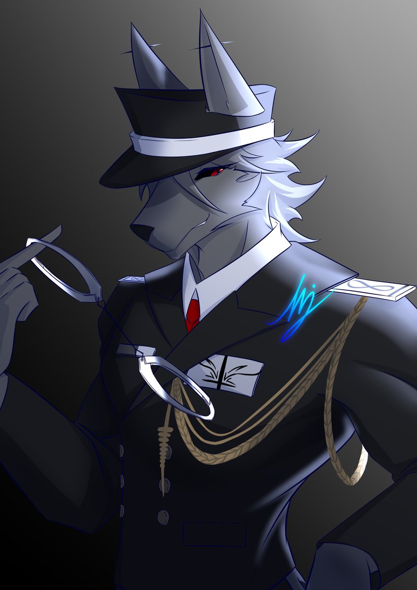 GerryAlastor's tweet photo. Handle official business in an official manner.（I really like this outfit of his.）
🎨：Rey浪杰 https://t.co/zOd56FKBNF