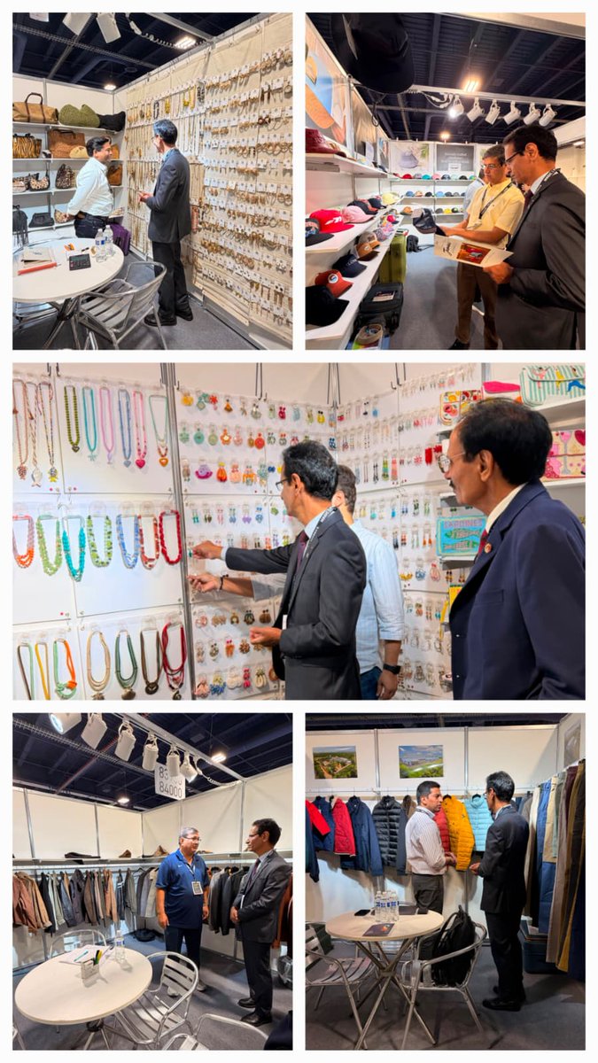 CGILosAngeles's tweet photo. Consul Kulwant Singh attended the opening of #IndiaPavilion at Sourcing at #MAGIC2026, where around 40 Indian exhibitors showcased #apparel alongside 65+ countries, with a strong focus on #contract #manufacturing, #private labels and #supplychain sourcing for #US buyers. The inaugural programme featured an exhibition walkthrough and interaction with participating #exporters, including #AEPC, The Indian Silk Export Promotion Council (#ISEPC), #EPCH and other export promotion councils. The pavilion showcased apparel, #silk handicrafts, home #furnishings, #leather accessories and other #handmade products to US #buyers, #retailers, #fashion houses and #design institutions.

@MEAIndia @IndianEmbassyUS @IndianDiplomacy @DoC_GoI @SOURCINGatMAGIC @MAGICMarketWeek @aepcindia @ISEPC1 @epchindia @TexMinIndia @handicraftsdc @pdexcil @drkjsrini 

#IndiaInUSA #IndiaInLA #SourcingAtMAGIC #MAGICLasVegas #IndianTextiles #IndianHandicrafts #MadeInIndia #FashionSourcing #GlobalSourcing #USIndiaTrade #CGILosAngeles