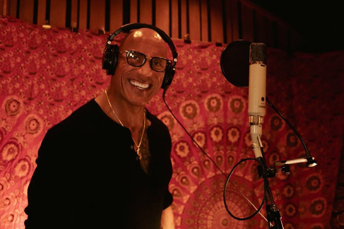 WrestlePurists's tweet photo. Dwayne ‘The Rock’ Johnson says he is exploring a music career:

“I’m exploring that now, and I appreciate you asking that. As you roll along in life, I’ve been real fortunate to be part of some really cool projects, and love it. But music has always been such an anchor for me, and very specifically in genres that I love, like country music, traditional country music. And we’re exploring that now.”

(@RollingStone)