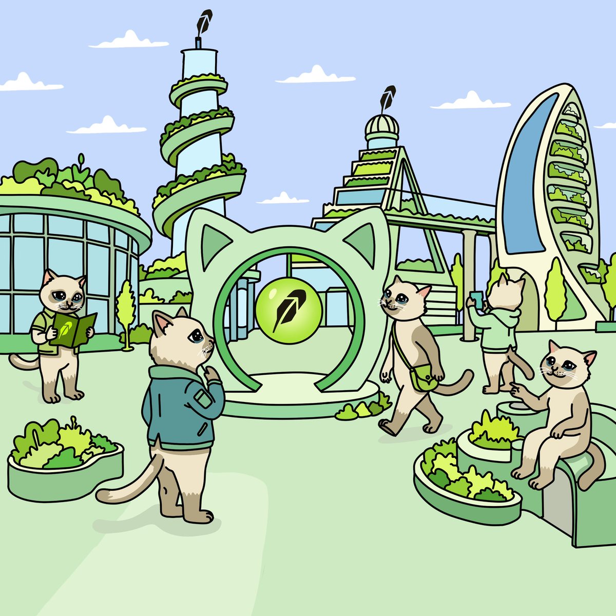SylentHash's tweet photo. My 12th meme art entry for @cashcat_token meme contest (Proof of work next to it)

Welcome to the Green city of Robinhood 💚

A place where everything thrives with the presence of cash-cat:native 💚🍀

Everyone’s finding their winning, the bags are getting filled & the Robinhood ecosystem keeps expanding

Welcome to the Robinhood era🌱