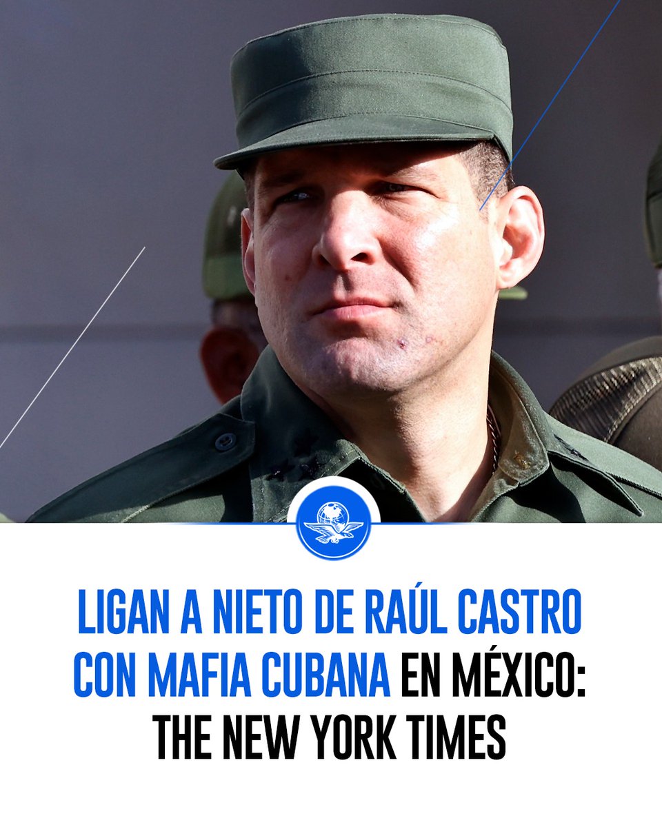 El_Universal_Mx's tweet photo. 🇨🇺 Raúl Guillermo Rodríguez Castro, "El Cangrejo", nieto del expresidente de Cuba, Raúl Castro, fue señalado por presuntos lazos con una red cubana en México dedicada al tráfico de personas, indicó el The New York Times

🔴 Según documentos judiciales revisados por el diario, Rodríguez Castro fue señalado por supuestamente utilizar su influencia en los círculos de poder en la isla para proteger una operación de contrabando a gran escala que sacaba personas de Cuba y, a la vez, introducía mercancías ilícitas en el país

🇲🇽 La red de tráfico, conocida como la "Mafia cubana de Quintana Roo" por haber operado en ese estado mexicano, fue investigada por autoridades federales de EU en un proceso en 2020

Lee el caso completo: https://t.co/6drsKuufsI