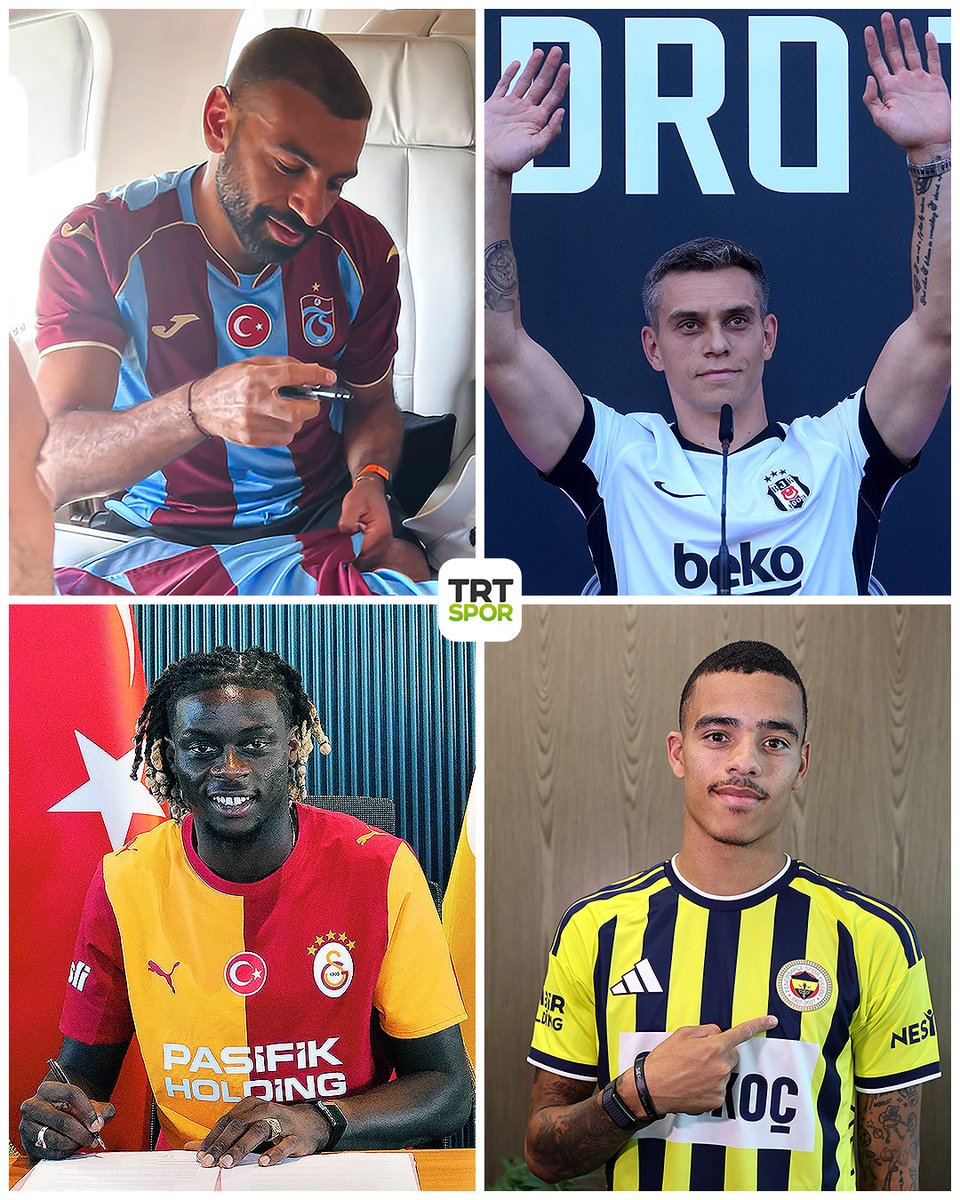 trtspor's tweet photo. ✍️ Trendyol Süper Lig'de transfer rüzgarı esiyor!

👀 Takımlar, 2026-27 sezonu öncesi kadrolarını güçlendirmeye devam ederken, şimdiye kadar sonuçlanan transferler dikkat çekiyor.

İşte şu ana kadar resmiyet kazanan transferler: ⤵️

🖇️ https://t.co/7y7TROwAPQ https://t.co/LWPrBAuaas