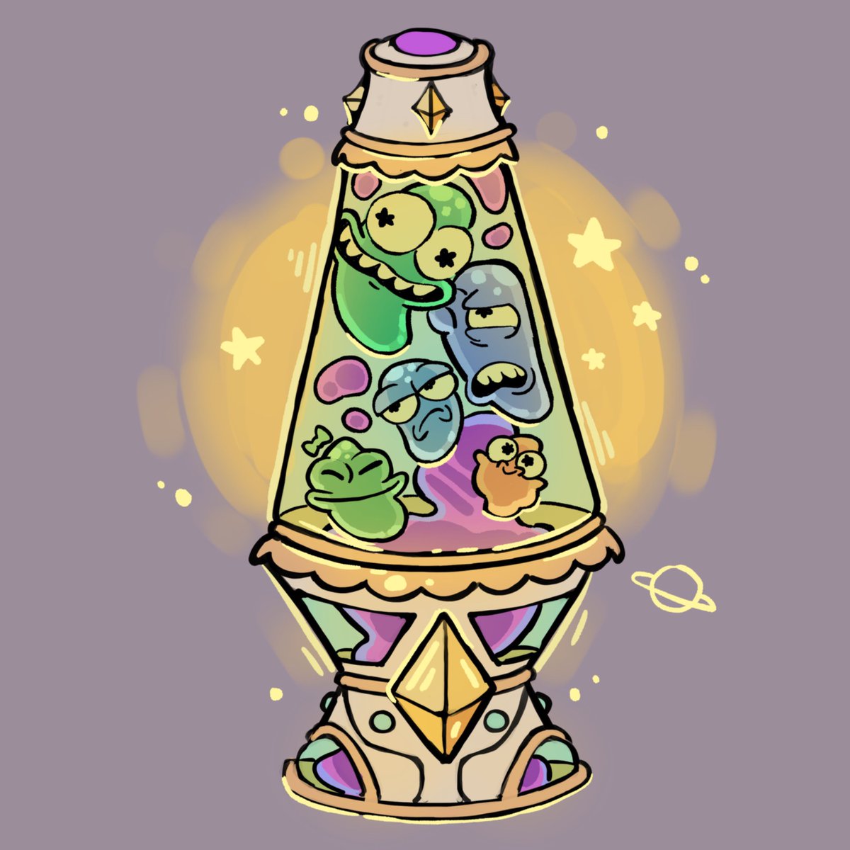 lunarboofshroom's tweet photo. The solar opposites are in a lava lamp! https://t.co/kG84jagY4b