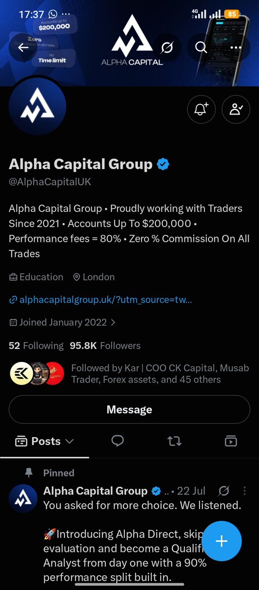 Hartson0001's tweet photo. @Dr_musacsk @AlphaCapitalUK All done boss 

@cruzer_hackz @ofon12025 @Realmb__Fx https://t.co/Ie0bE7W1ZU