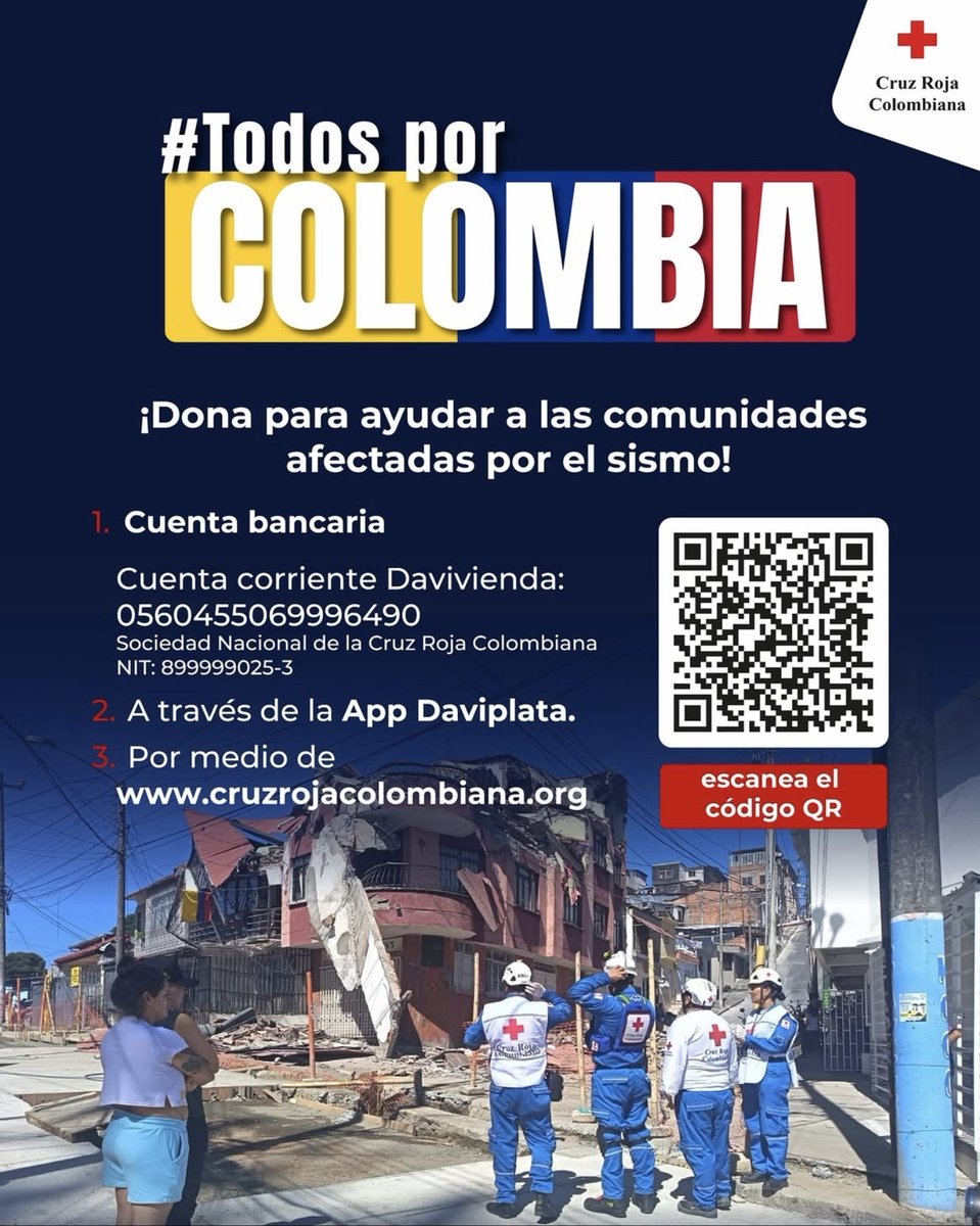 Consuladocolpan's tweet photo. @cruzrojacol https://t.co/gtvWzPSX6x