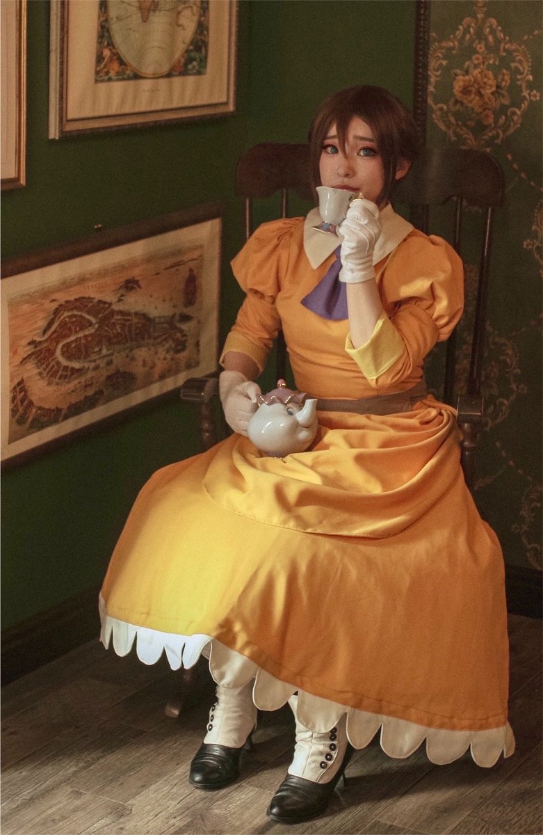 morrowiri's tweet photo. ジェーンのTea time☕️🫖
📸：@and_lib_ 様
studio：@Roompullum_ https://t.co/DlAq3Kvl35