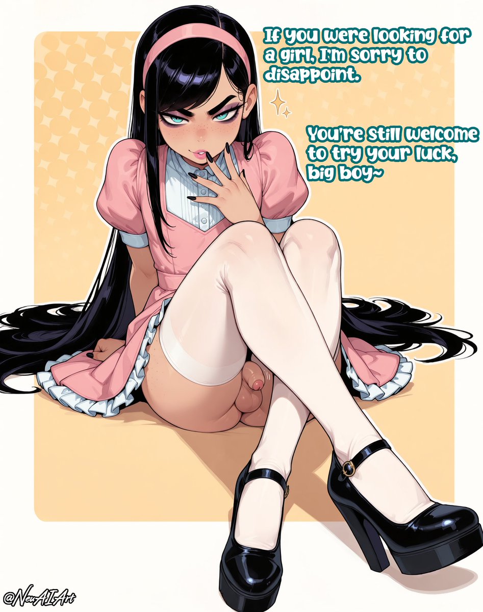 NeuAIArt's tweet photo. Alexis turning to his dark (pink) side....
#femboy #aiart #sissy #gay #trap #crossdressing #nsfw #hentai #rule34 #男の娘 #otokonoko #OCart #OC https://t.co/WEMe8aPhAg