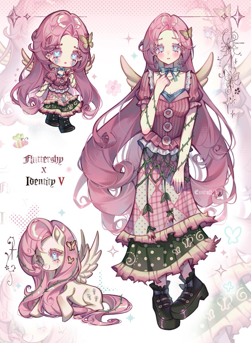 emiroll_art's tweet photo. Fluttershy x identity v fanart 
#fluttershy #mlp https://t.co/ElDxJFlMXM