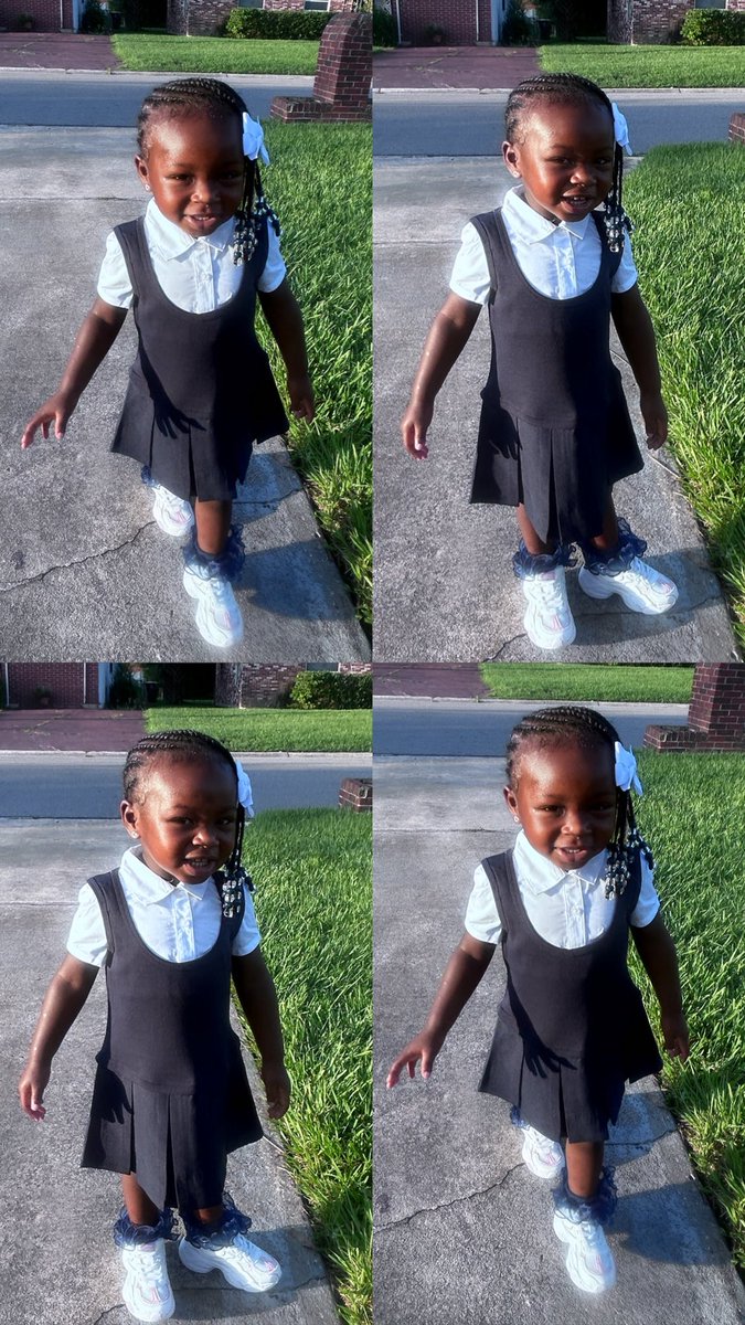 T__Harris's tweet photo. My baby becoming such a little
Lady 😍 https://t.co/X6KYx2afzx
