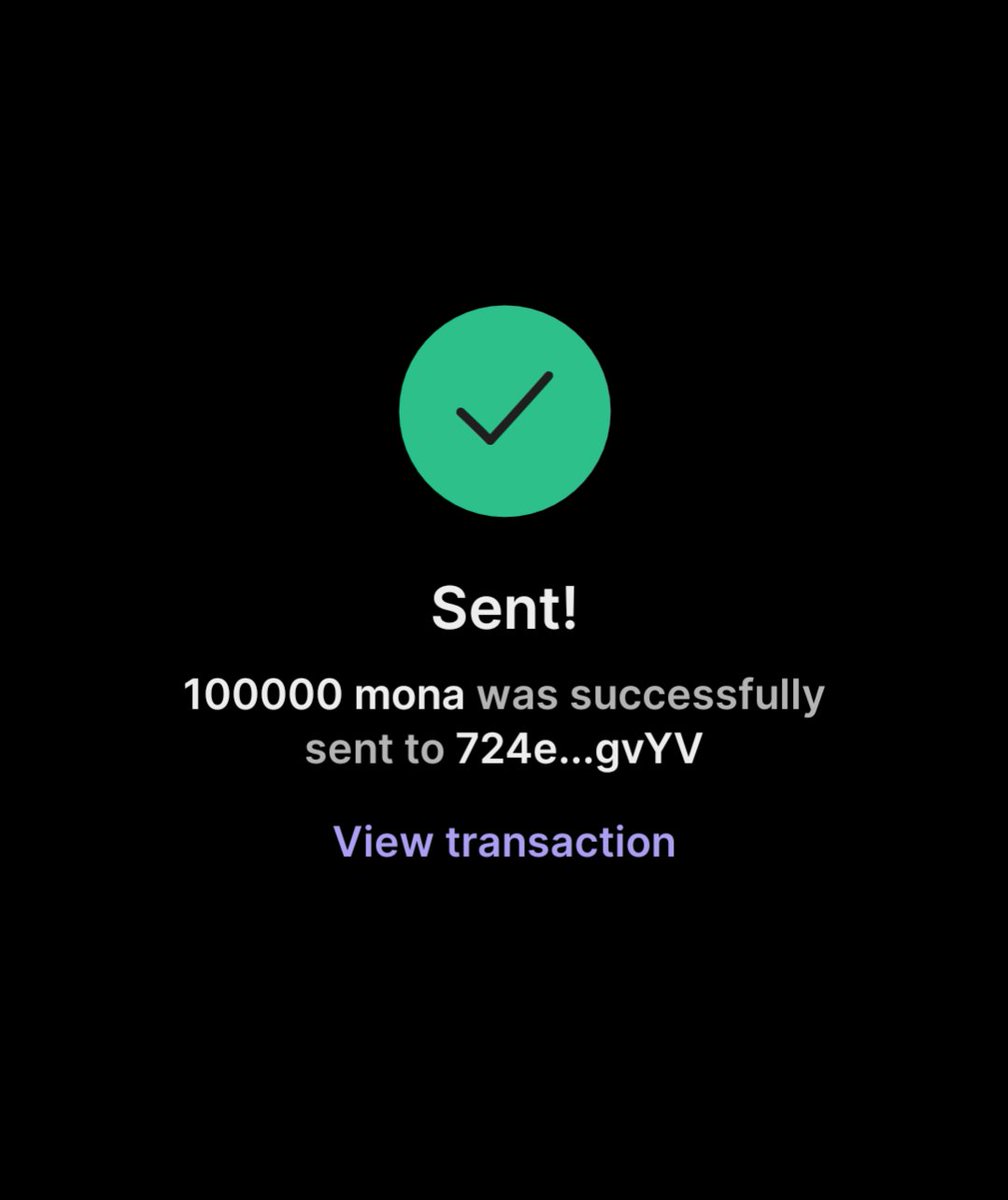 Monasolanatoken's tweet photo. CLAIM 125,000 $MONA🪂#SolanaAirdrop 
 
STEP 1 : Like + RT pinned post 📌
 
STEP 2 : Drop your $SOL wallet + RT ♻️
 
First 777 wallets gets guaranteed airdrop 👀 https://t.co/JAJUUtGhTY