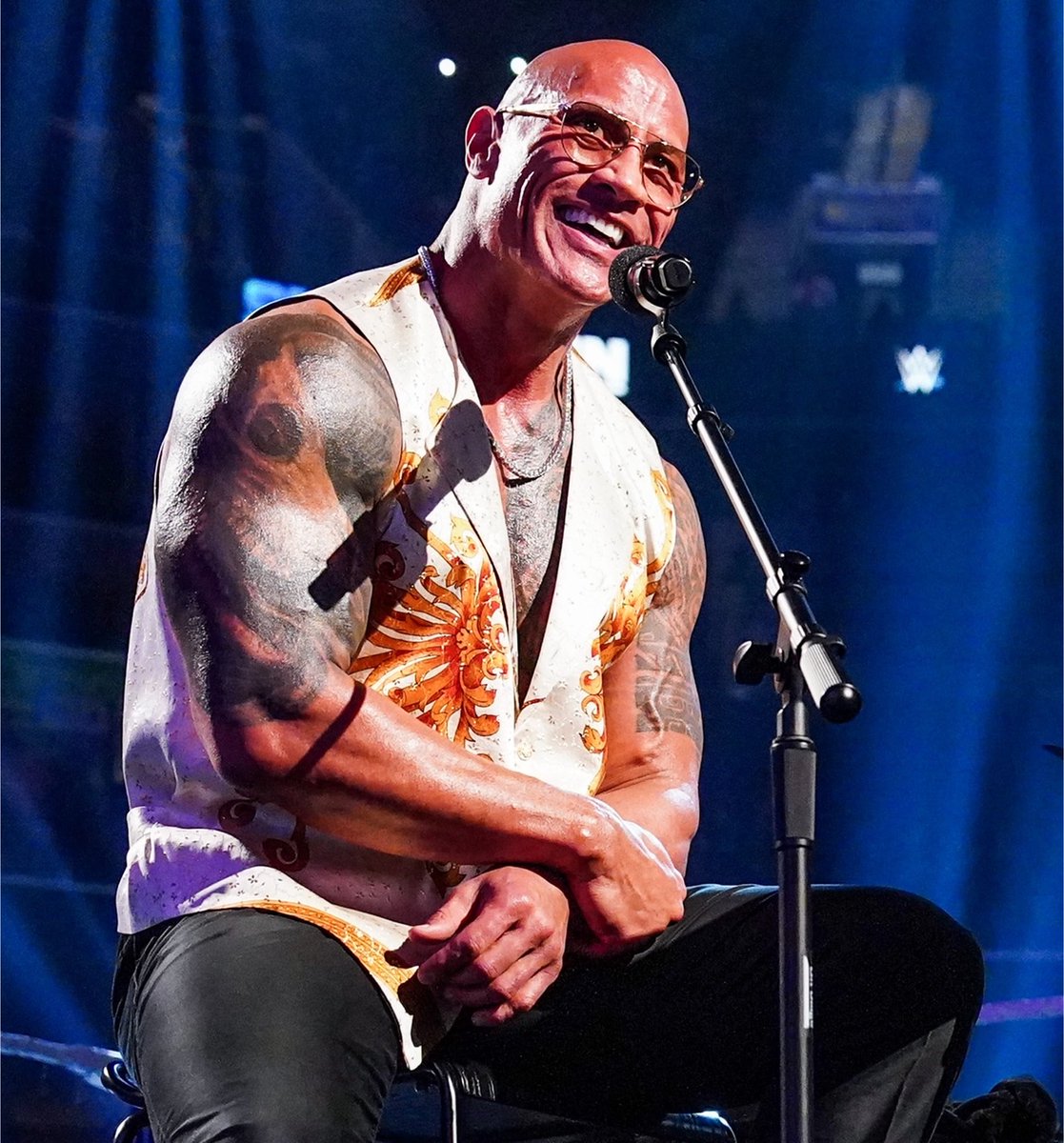 WrestleOps's tweet photo. The Rock says he’s exploring a career in music.

(@RollingStone) https://t.co/Qse5ap8Qh0