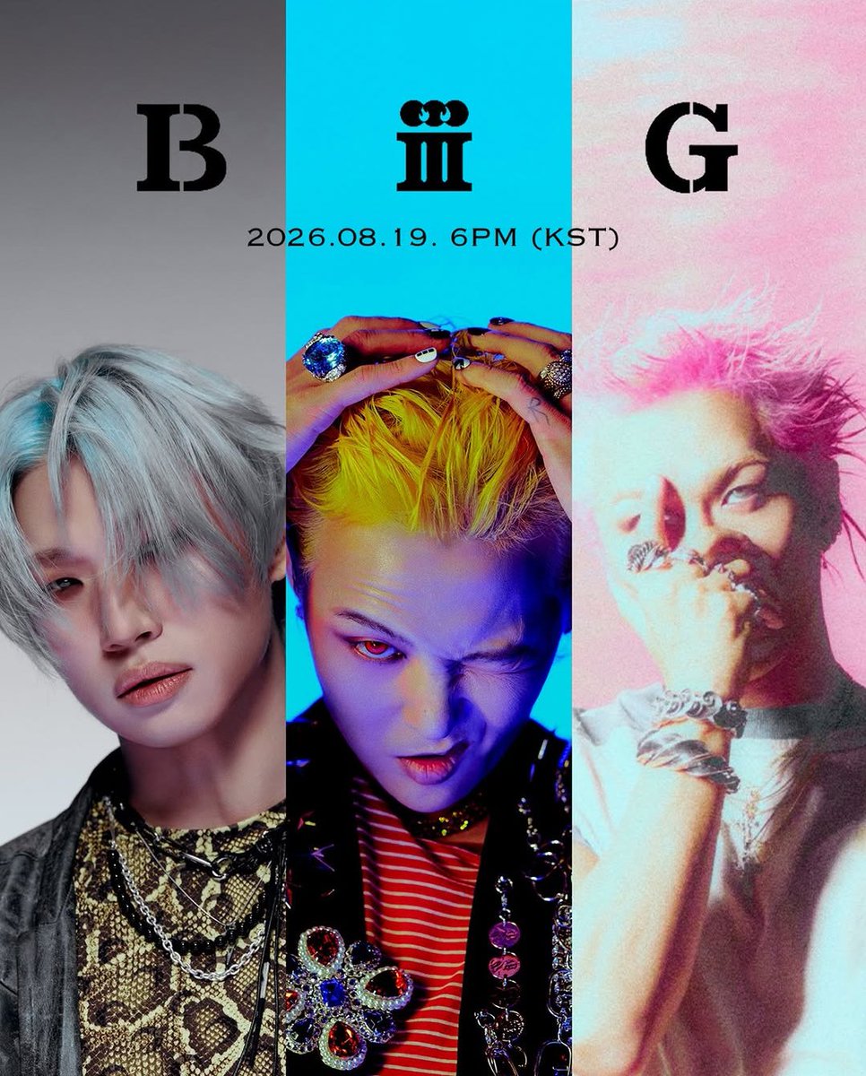 Coup_dEtat5's tweet photo. AURA THAT TRANSCENDS GENERATIONS ✨

BIGBANG IS COMING WITH "BiiiG"
                   19.08.2026 

#DAESUNG #GDRAGON #TAEYANG 

©️mizx.xxi https://t.co/VUJOTbnR4b