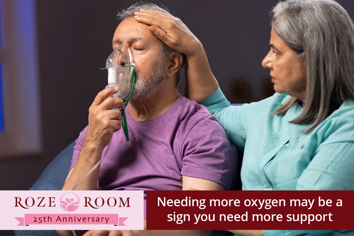 roze_room's tweet photo. Is your loved one’s need for supplemental oxygen increasing? Are daily activities becoming more difficult? These changes may indicate it's time to talk with your healthcare team about additional support. https://t.co/z0qxrKAA6X https://t.co/gpnfWrHFWU