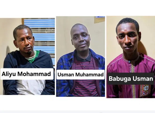 AloyEjimakor's tweet photo. Look at the “invaders” who recently kidnapped a seminarian at a Catholic Church in Enugu State. The authorities called them syndicates & bandits, but they’re not. They’re diehard terrorists, the usual suspects, cascading across Nigeria as terror merchants with political & religious agenda.
