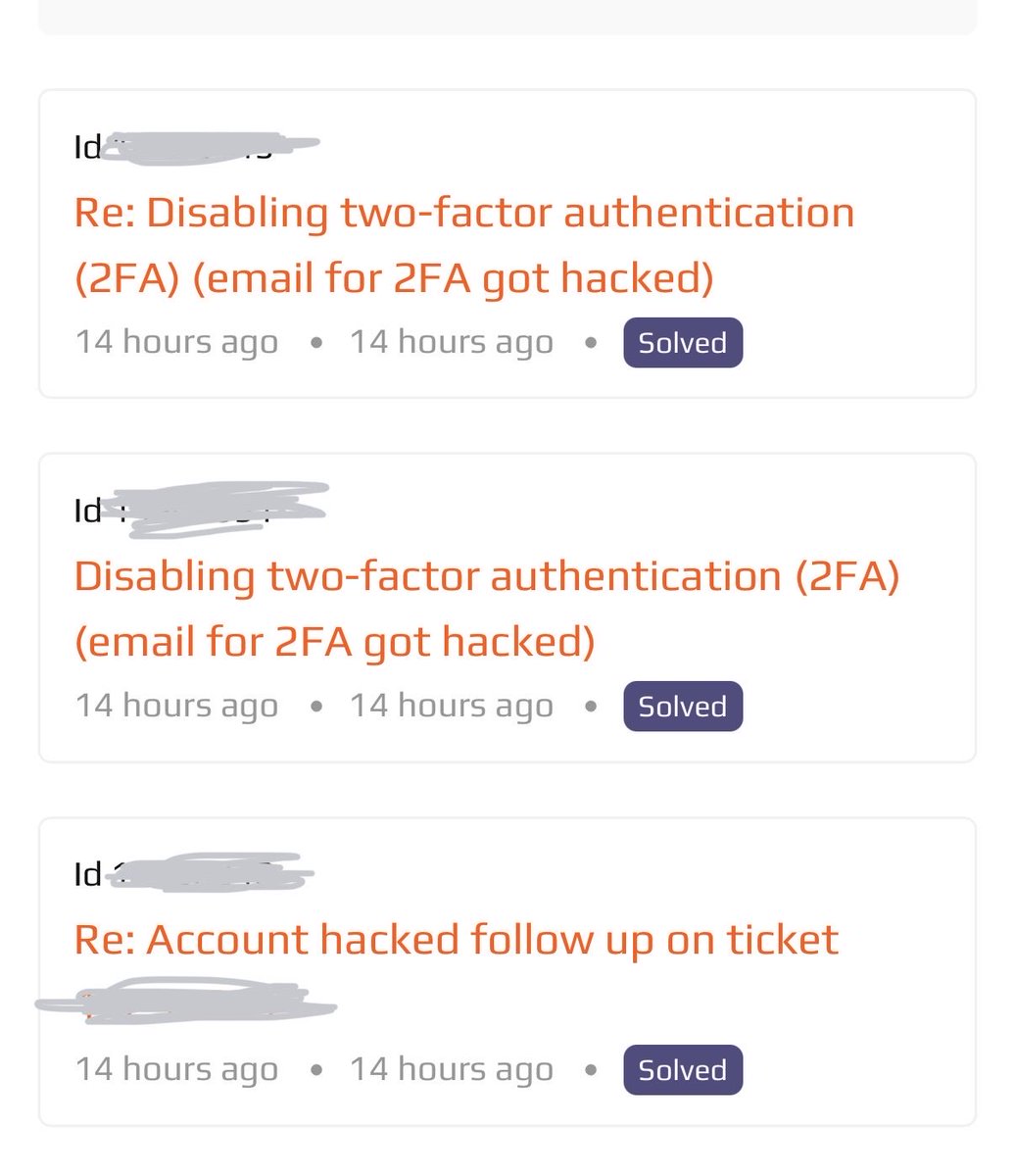 1ayaneuu's tweet photo. @FACEIT_Darwin @FACEITSupport I used google Authenticator to send me a code whenever I logged into faceit. The google account connected has been hacked. I’d love to talk with the support team prove I am the owner of the account. However, every time I make a ticket on my alt the AI immediately closes it. https://t.co/laiJry9Qvo