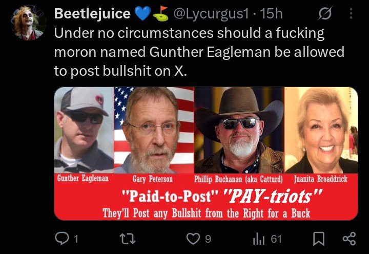 clp1134's tweet photo. @catturd2 I see a clown is trying to dox you. https://t.co/pyHnrDPNcB