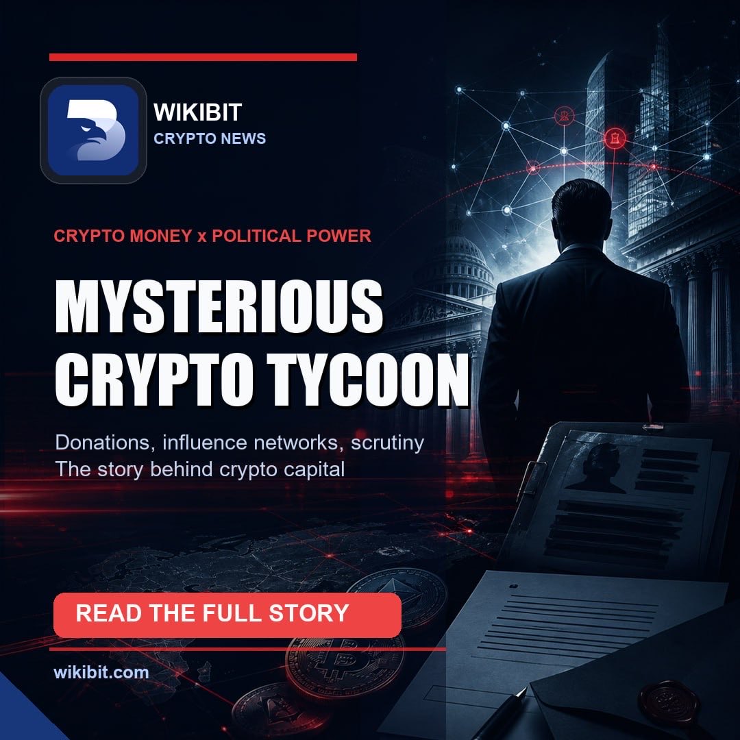 WikiBitOfficial's tweet photo. 📢 Crypto is entering a more political era

WikiBit’s latest article looks into a mysterious crypto billionaire profile
linking personal wealth, political donations, regulatory questions, and public influence

Key angles include:
✅ Crypto billionaire background
✅ UK political fundraising
✅ Large-scale donations
✅ Crypto capital and policy influence
✅ Transparency and regulatory scrutiny

If you only watch token prices, you may miss the bigger forces shaping the industry.

🔎 Read the article:
https://t.co/8QhirVYVF2

#Crypto   #HarryChunTakYeh