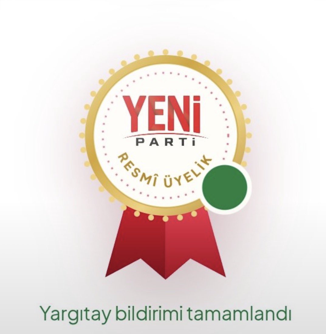 yenihaber_'s tweet photo. YENİ Parti online üyelik sistemi açıldı.

Resmi üyelik adresi: https://t.co/OAGwQ3X98B

Üye olanlar yoruma yazsın ✅
Kaç kişiyiz görelim ✅ https://t.co/VHwd9u95Aq