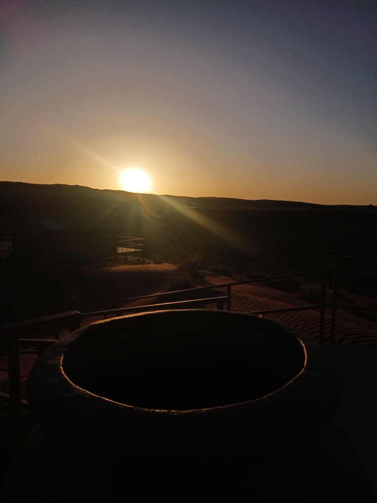 GondwanaLodges's tweet photo. A beautiful sunset to end the day off at Namib Dune Star Camp. Book your stay: https://t.co/2kPbLx4p0J
๐ธ: Denick
#namibdunestarcamp #namibdesert #namibia #visitnamibia #namibsunset #desertsunset #sunsetlovers https://t.co/wyzh8RTR5p