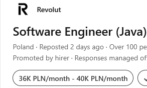 FinanzasNoobie's tweet photo. Veo oferta de Revolut en Polonia, uy 36k solo?? que poco no?
Veo que es en PLN (pensé que usaban EUR), pos nada miro la conversión y son 8300 euros xd https://t.co/QBparUvlZZ