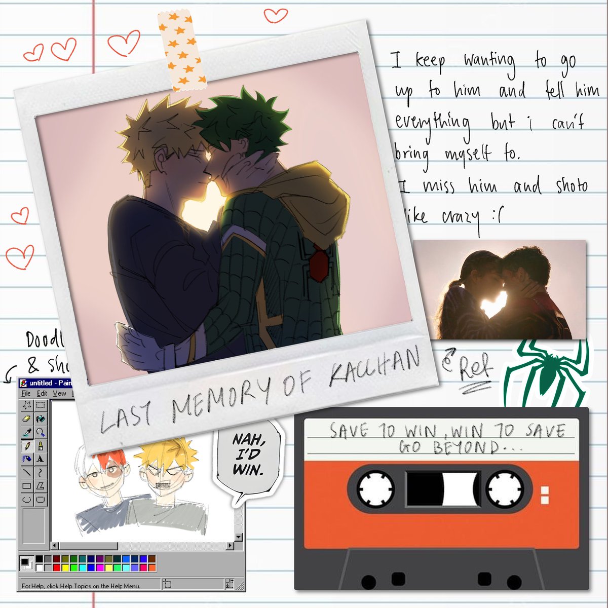 CassieM_328's tweet photo. More spider zukuuu (also ts is "once in a blue moon" ahh rendering lmao) #BKDK #mha #spiderman https://t.co/X3K3ux3WcF