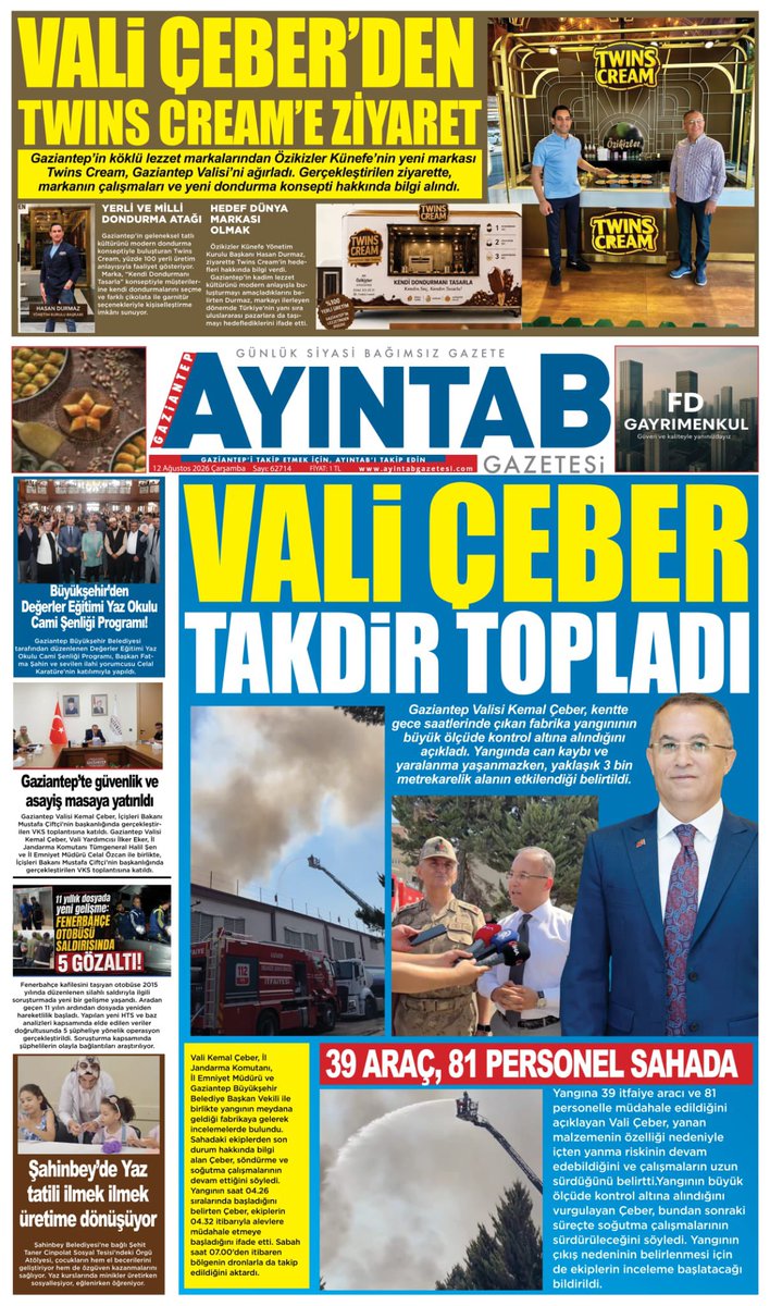 ayintabgazetesi's tweet photo. https://t.co/jq857gzv4Q