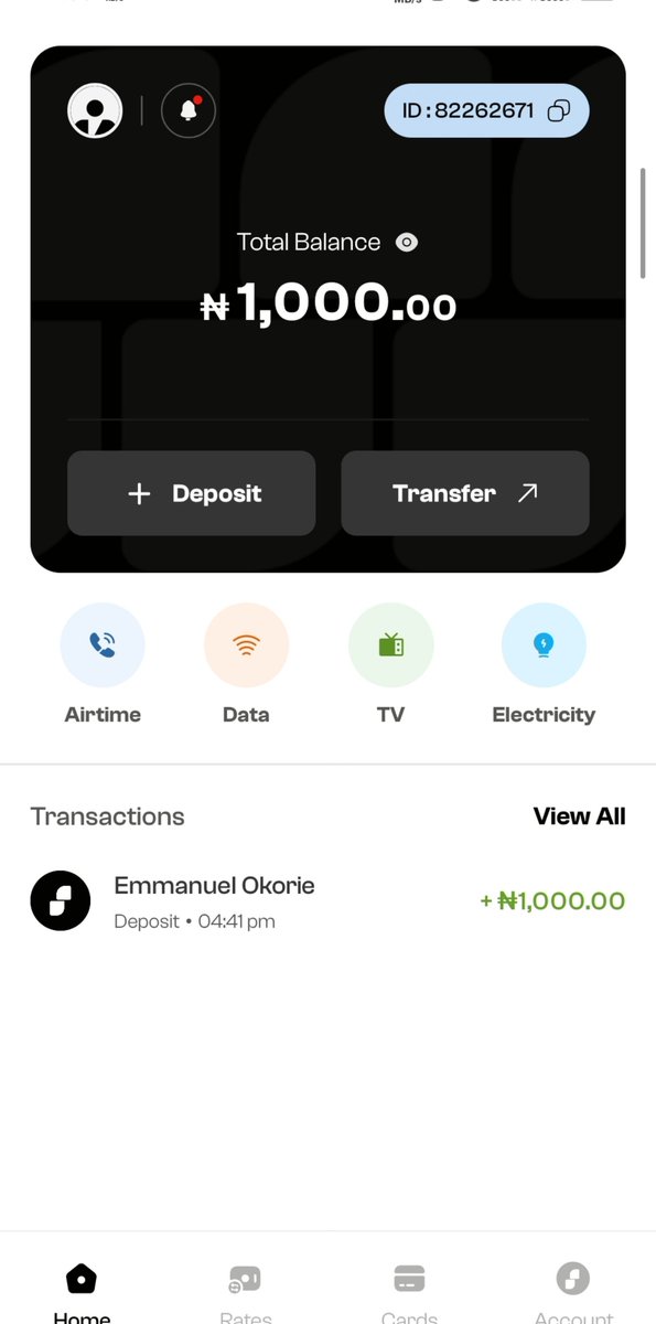 Spectra010s's tweet photo. Emmanuel Okorie, thank you so much. ❤️

You're the first stranger on the internet to randomly bless me like this, and I'm genuinely grateful.

May God bless you deeply, provide for you, open doors for you, and send people your way like you did for me today. 🙏🏽 https://t.co/ifyUqiT42X