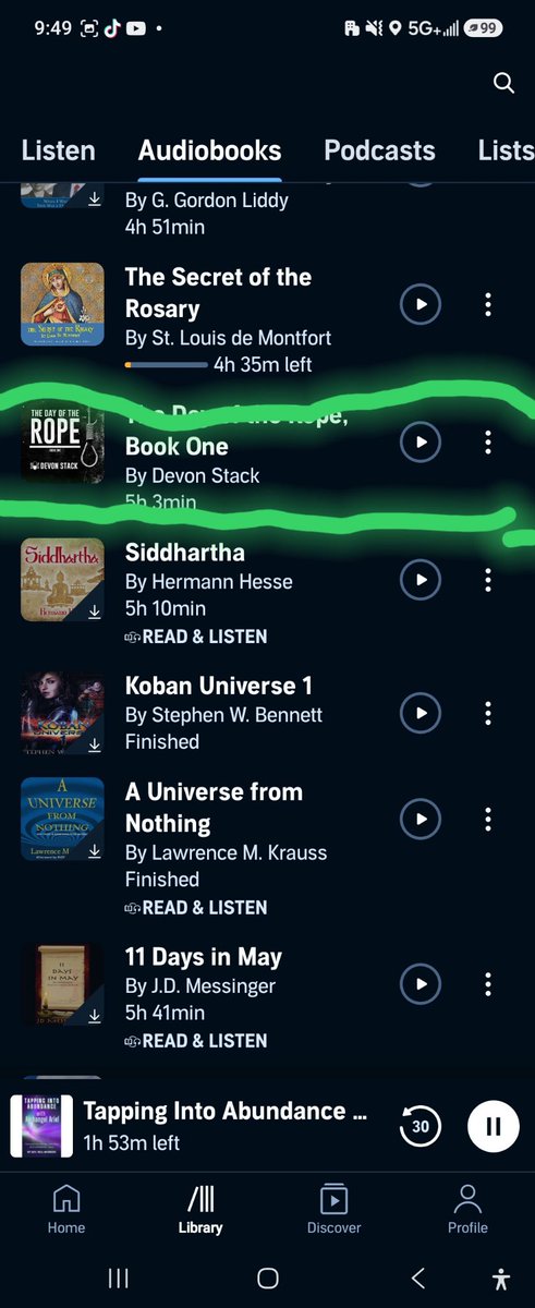 Jimwatkins's tweet photo. I noticed my little library has had the #devonstack
Book returned. Is it available for you too? It was missing from my library for a while but now it is back.
This book is definitely R rated so use your discretion and discernment when reading it.
@Black_Pilled https://t.co/FvIZbi8fXp
