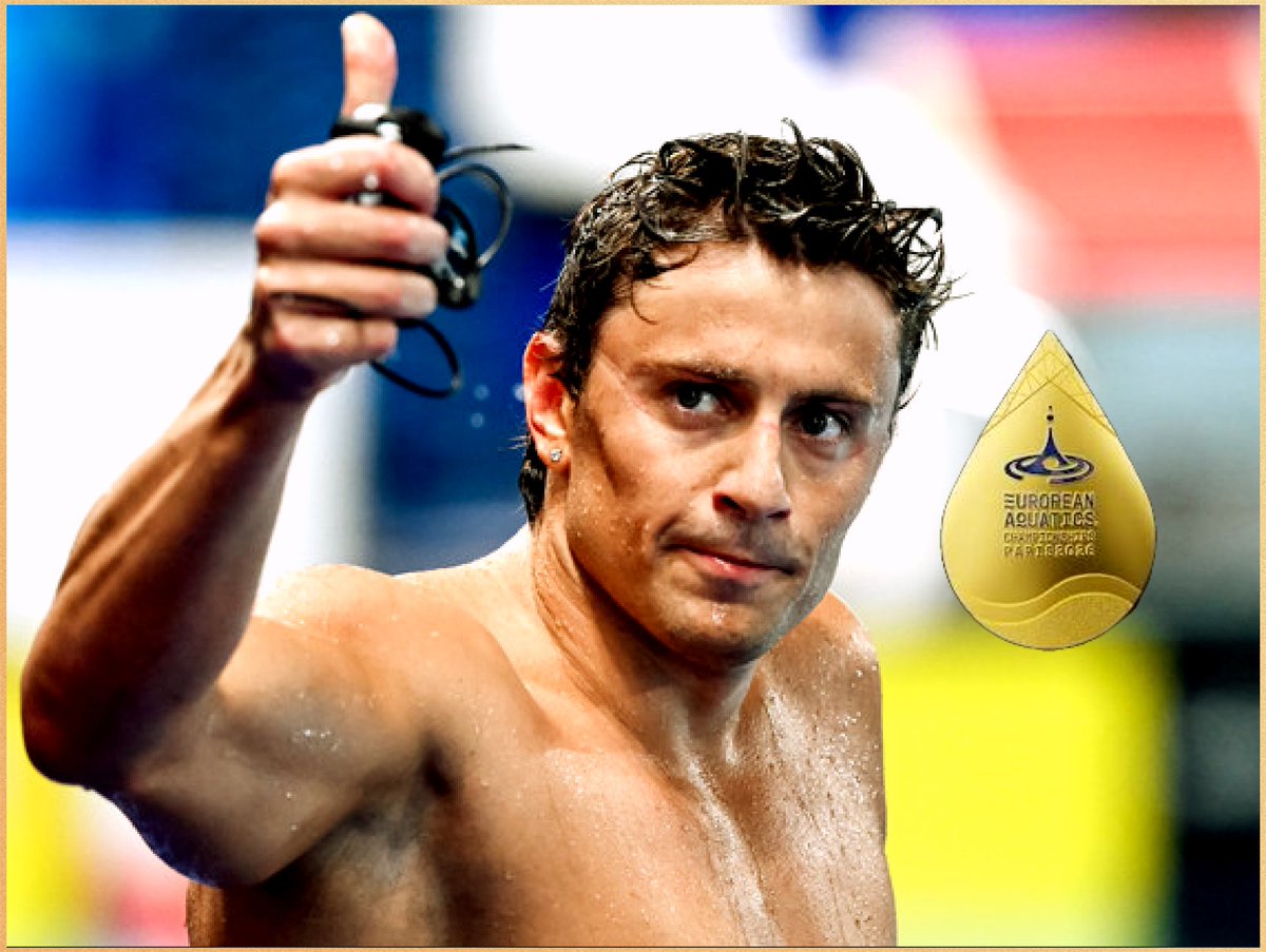 max_ambesi's tweet photo. Il primo titolo europeo azzurro nelle gare di nuoto in vasca dei Campionati europei di Parigi porta la prestigiosa firma di Nicolò MARTINENGHI, vincitore nei 100 rana, storica specialità della casa.

Il ventisettenne di Azzate ha confermato il suo feeling con la capitale francese, dove, seppure in un impianto diverso, trionfò nei Giochi Olimpici di due anni or sono garantendo all’ITALIA il primo dei due trionfi confezionati negli sport acquatici.

L’allievo di Matteo Giunta si è imposto con il tempo di 58.58 confermando la superiorità emersa anche nel turno di semifinale di ieri.

Il trionfo di squadra è stato completato dal terzo posto di Simone CERASUOLO, a sua volta capace di infrangere la barriera dei 59 secondi (58.90).

MARTINENGHI, vincitore anche nell’edizione di Roma del 2022, è diventato il secondo italiano dopo Domenico Fioravanti a imporsi in due occasioni nei 100 rana. Peraltro, nessun altro uomo azzurro può vantare al momento due titoli europei individuali nella stessa gara tra rana, farfalla e dorso.

Va rimarcato come, a partire dal 2021, non abbia mai mancato il podio nei 100 rana degli otto grandi appuntamenti in vasca lunga disputati. Il bilancio parla di due medaglie olimpiche, quattro iridate e due continentali con almeno una vittoria su ogni fronte.

Il bottino di podi complessivi collezionati nei Campionati europei ammonta ora a 8, con tanto di quattro successi tra 50 rana, 100 rana e staffetta 4x100 mista.

CERASUOLO, campione mondiale in carica nei 50 metri, ha, invece, archiviato il secondo podio della carriera negli Europei in vasca lunga.

In poco più di cinque minuti, la squadra azzurra ha conquistato ben tre medaglie, salendo sul podio in due finali consecutive. L’impressione è che non finisca qui in quanto tra un’ora Simona Quadarella affronterà gli 800 metri femminili con importanti credenziali per calare un significativo poker di gruppo.