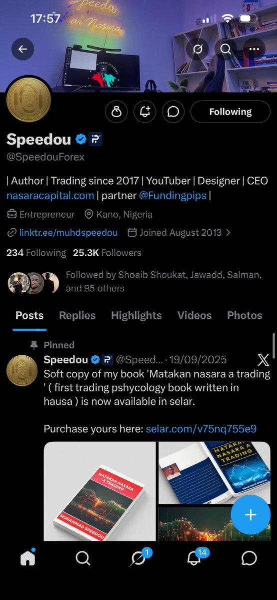 ICTMafia247's tweet photo. @AleeyuGMB @SpeedouForex @ronna256 Done Sir https://t.co/9M3HluTOIY